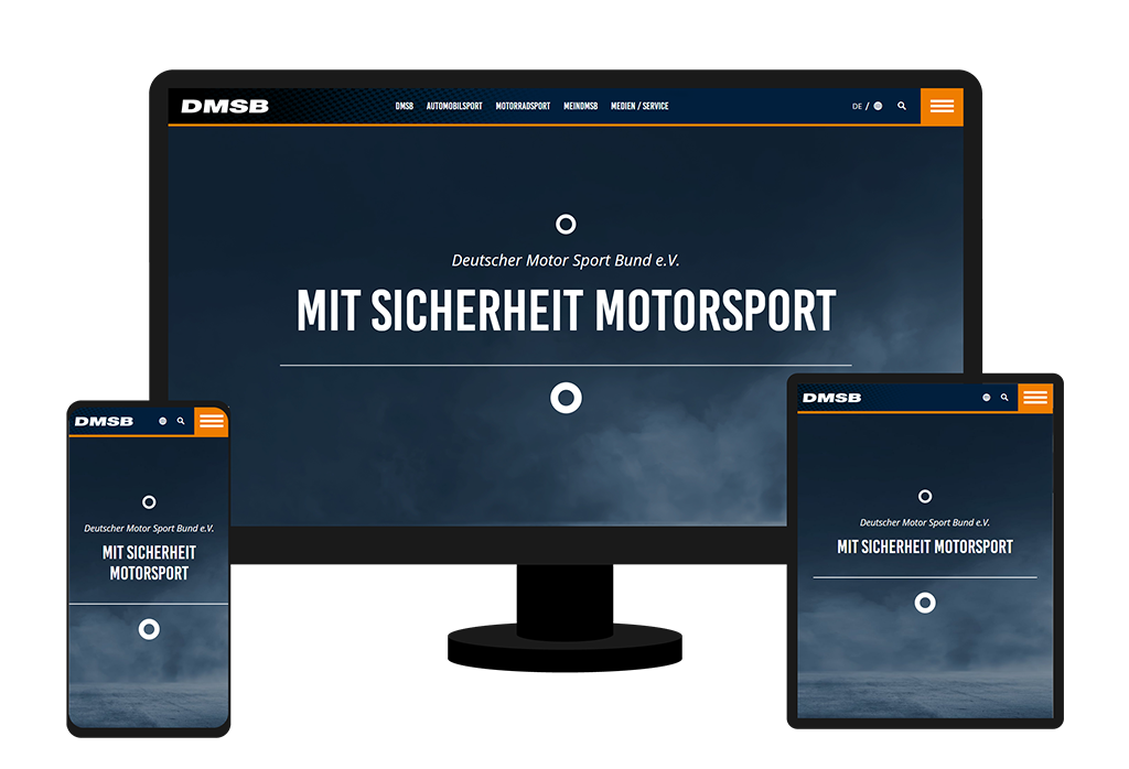 Responsive Design: Deutscher Motorsportbund