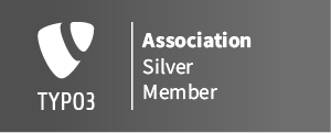 Logo Silver Member der TYPO3 Association